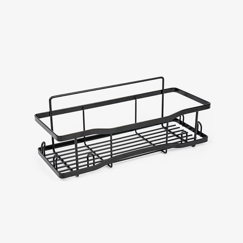 Mutfak ve Banyo için Duvara Monte Metal Tel Saklama Sepeti