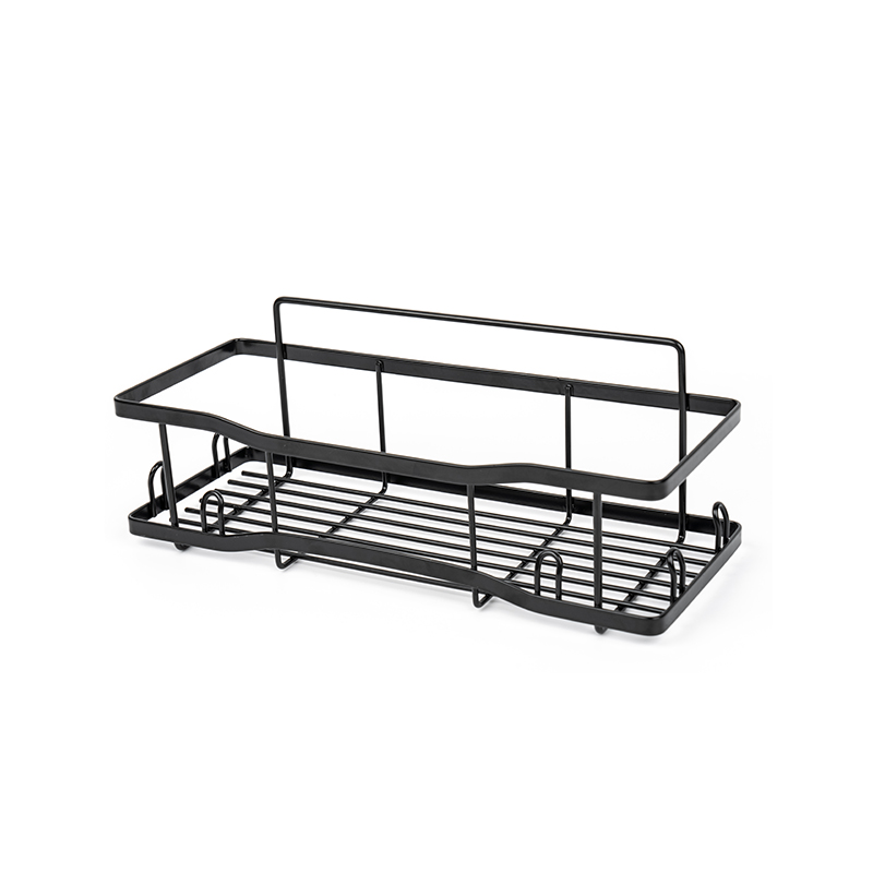 Mutfak ve Banyo için Duvara Monte Metal Tel Saklama Sepeti