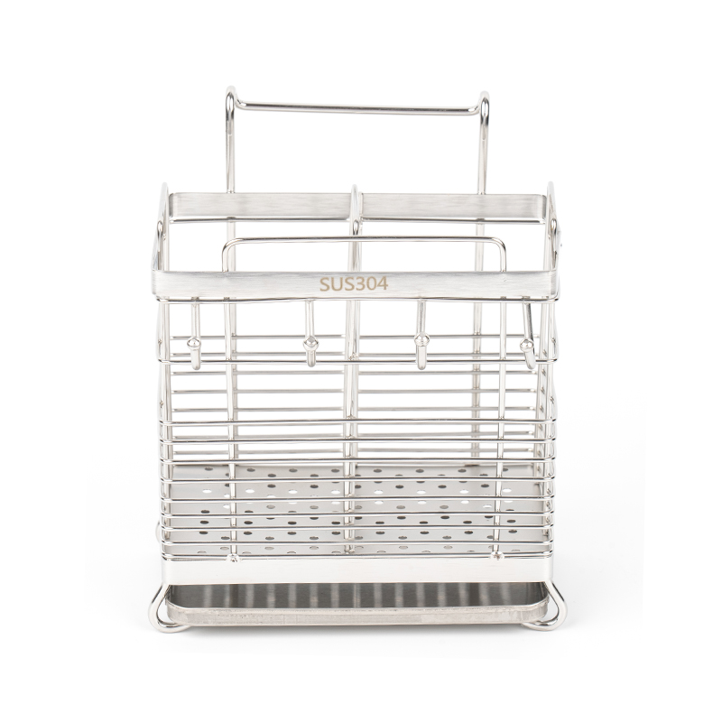 304 Paslanmaz Çelik Mutfak Eşyaları Yemek Çubukları Tutucu Kurutma