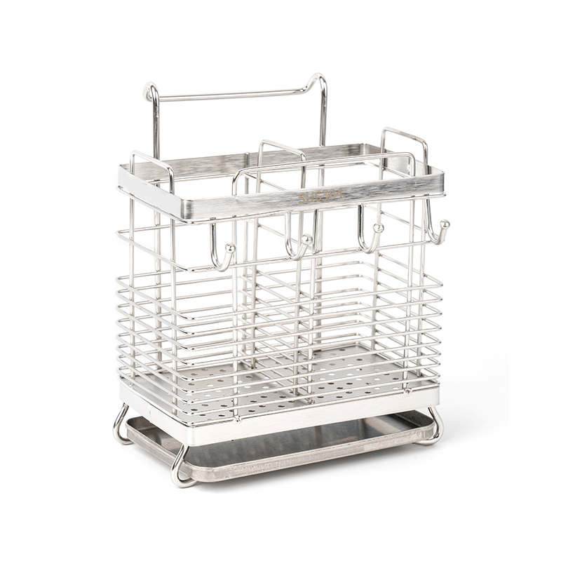 304 Paslanmaz Çelik Mutfak Eşyaları Yemek Çubukları Tutucu Kurutma