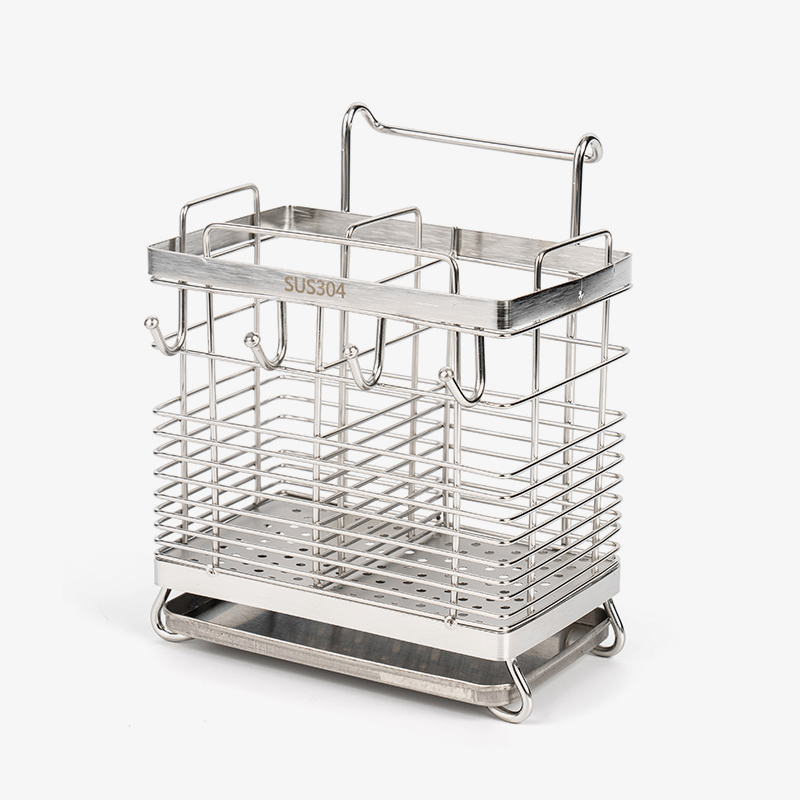 304 Paslanmaz Çelik Mutfak Eşyaları Yemek Çubukları Tutucu Kurutma