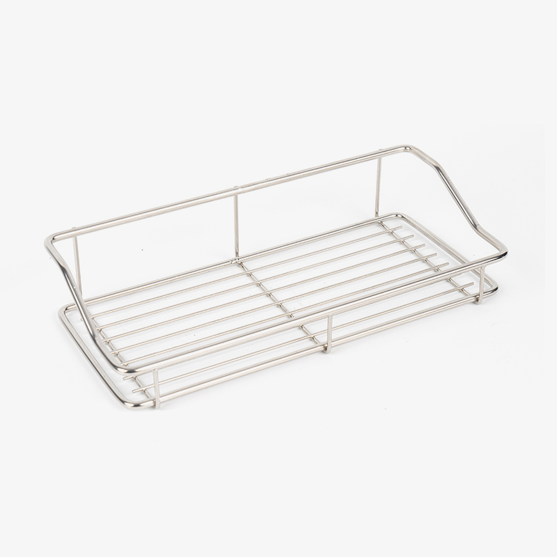 Paslanmaz Çelik Matkapsız Banyo Depolama Rafı