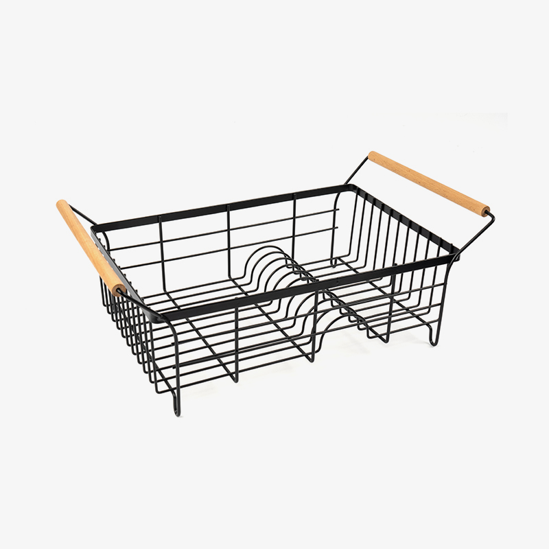 Paslanmaz Çelik Bulaşık Kurutma Rafı, Çatal Bıçak Tutucu ve Drenaj Tahtalı