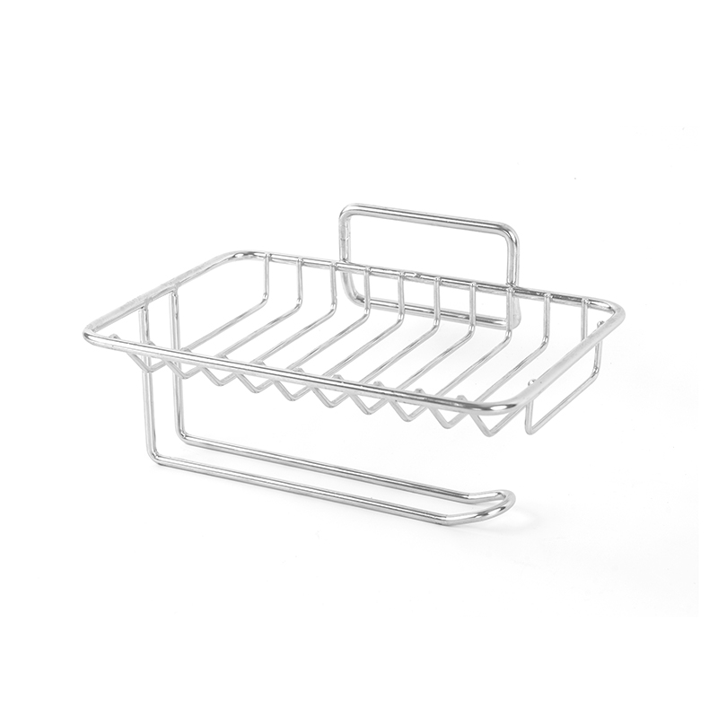 Kendinden Drenajlı ve Paslanmaz Çelik Standlı Seramik Sabunluk