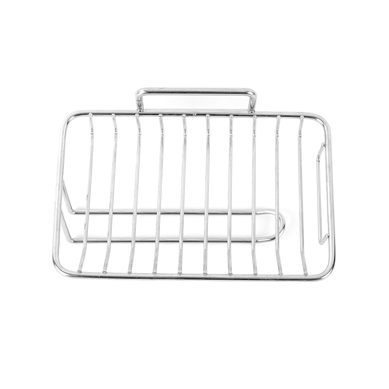 Kendinden Drenajlı ve Paslanmaz Çelik Standlı Seramik Sabunluk