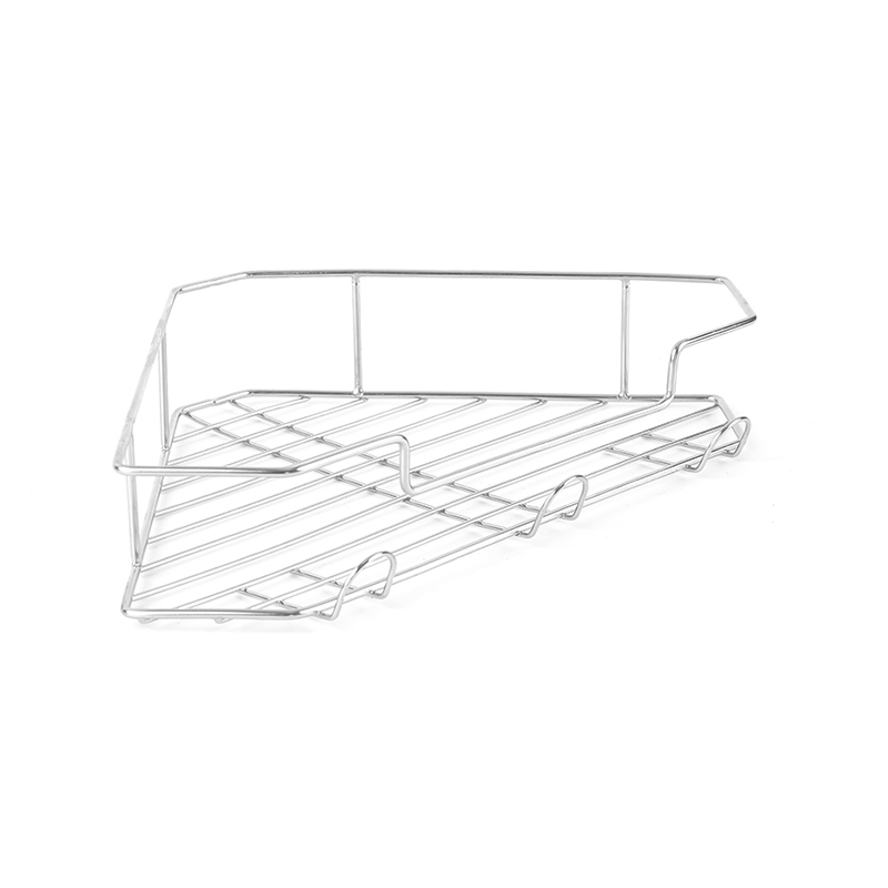 304 Paslanmaz Çelik Duvara Monte Duş Caddy Köşe Rafı