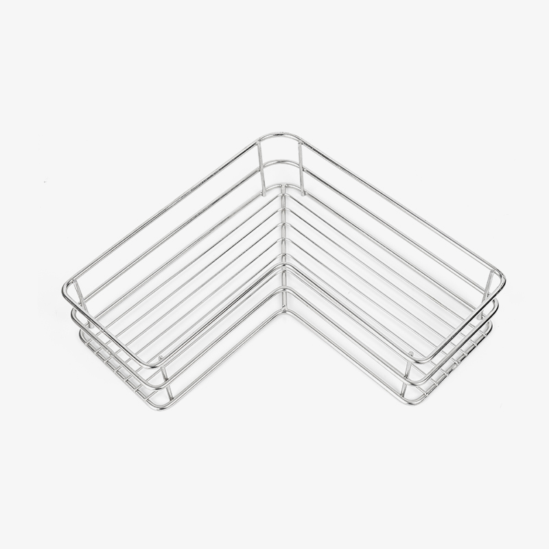 SUS304 Yapışkanlı Paslanmaz Çelik Köşe Duş Caddy